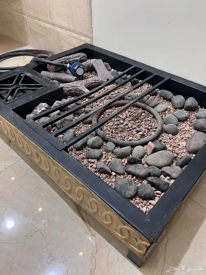 منقل مع أنبوب توصيل للغاز 5