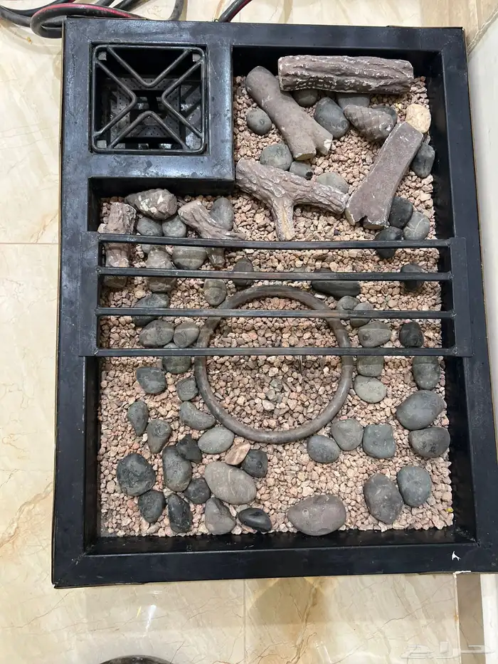 منقل مع أنبوب توصيل للغاز 0