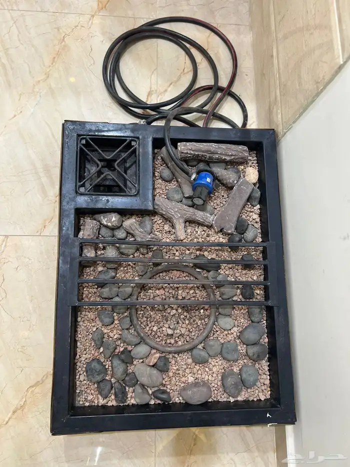 منقل مع أنبوب توصيل للغاز 6