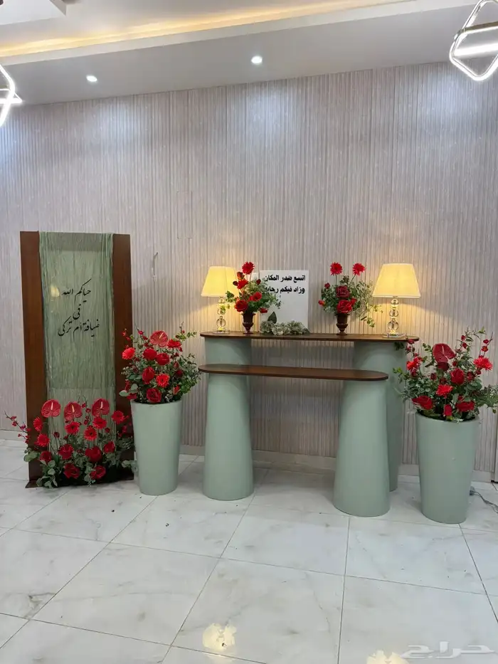 طاولات و كورنرات استقبال عصرية 5