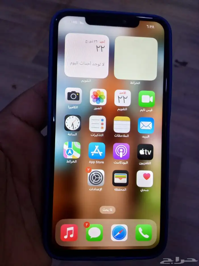 ايفون SXماكس 256قيقا ذهبي 0