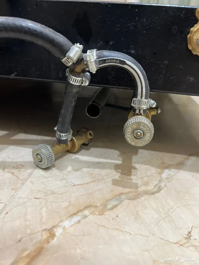 منقل مع أنبوب توصيل للغاز 3