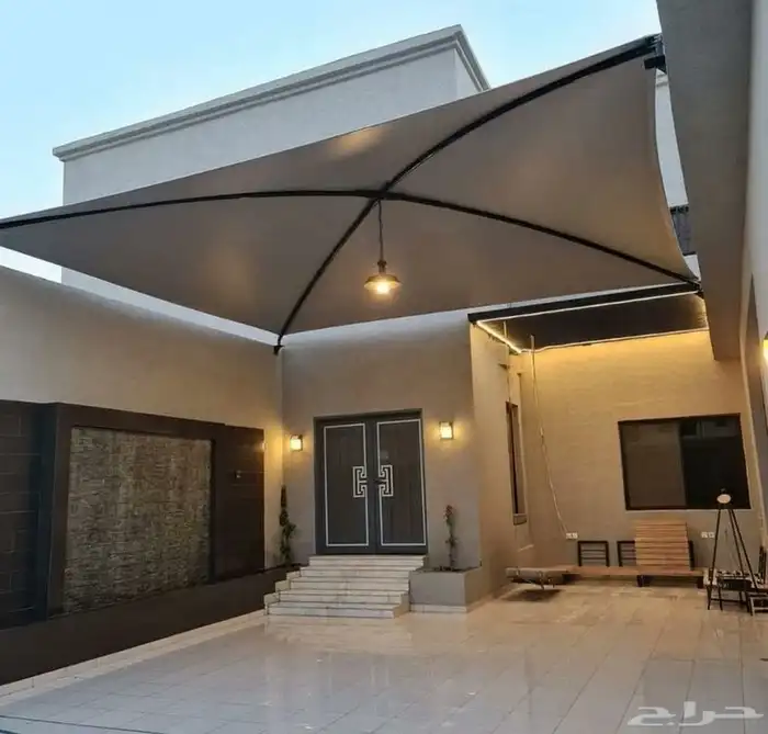 مظلات سيارات .سواتر حديد 12