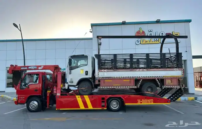 سطحه ونش مع كرين 1