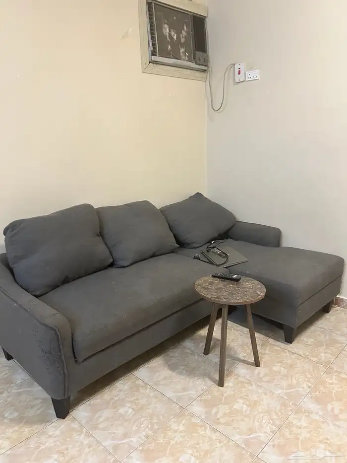 سرير 120 من هوم سنتر مع المراتب 800 واريكه رمادي ب200 1