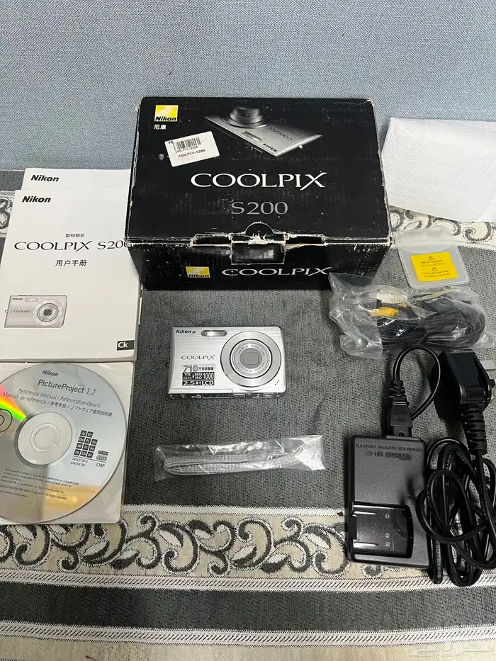 كاميرا نيكون COOLPIX S200 - جديدة 0