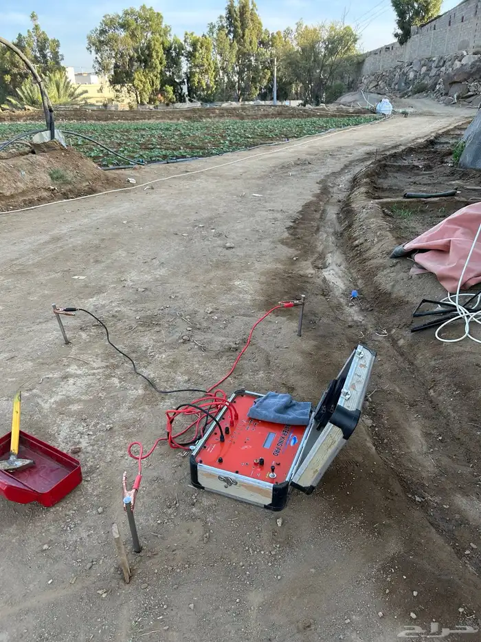 معدات لحفر آبار الارتوازية لدينا كشف مياه 3