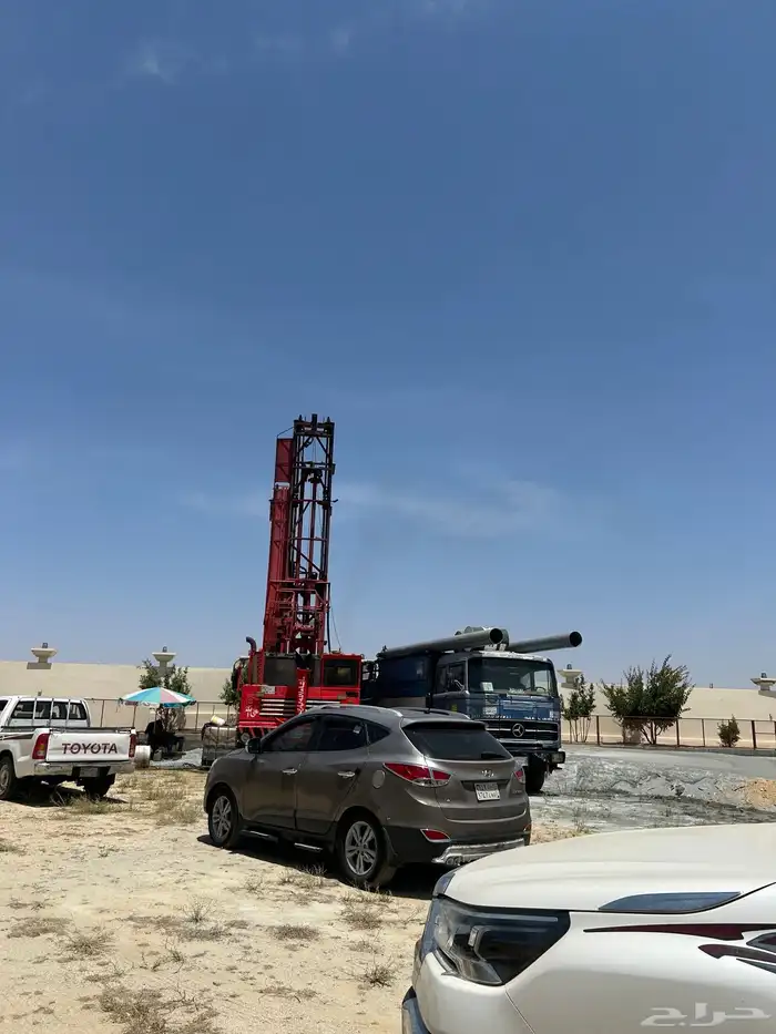 معدات لحفر آبار الارتوازية لدينا كشف مياه 1