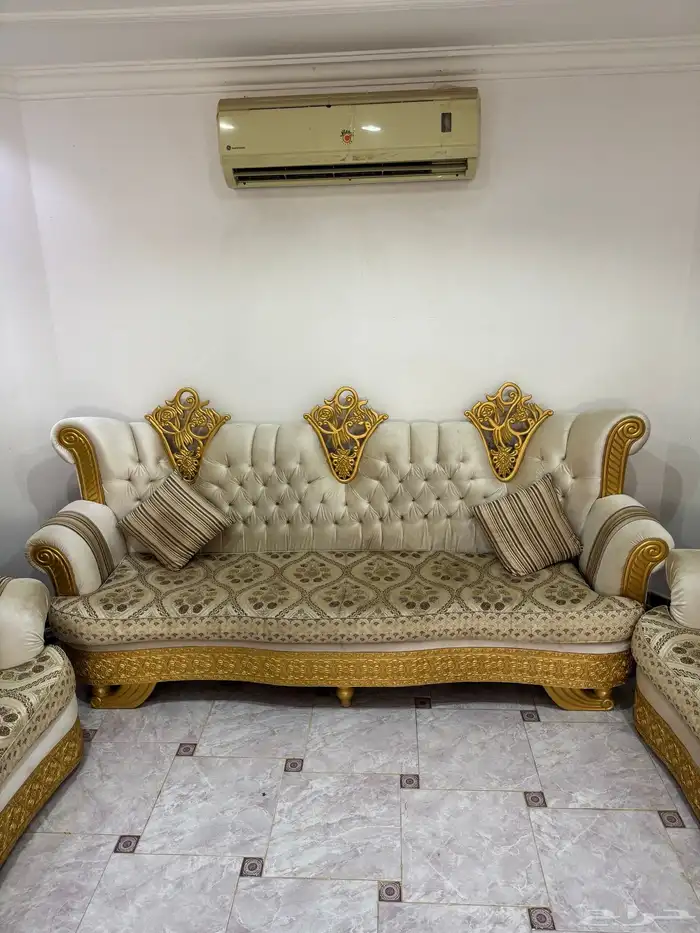 كنب وكراسي طقم اثاث مستعمل 6