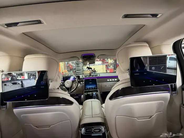 شاشات مراتب خلفيه مرسيدس S-class الجوهره 1