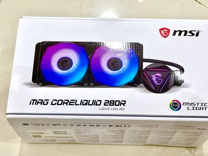 مبرد مائي msi mag 280r 0