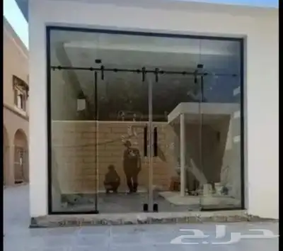 تفصيل واجهات زجاج سيكوريت سحاب 7