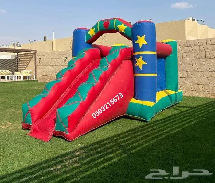 اجار نطيطات نطيطه زحليقه مائيه ملعب صابوني 10