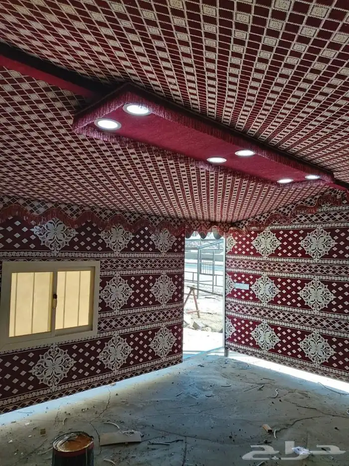 بيوت شعر تفصيل جديد ثابت متنقل 8