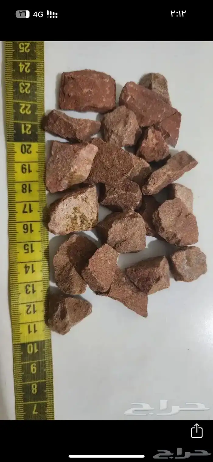 توريد حجر نهري و كسر رخام وحجر الزينة للمشاريع 1