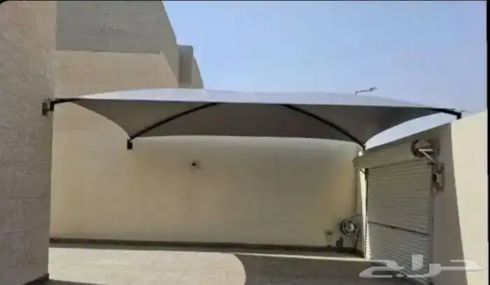 مظلات سيارات .سواتر حديد 7