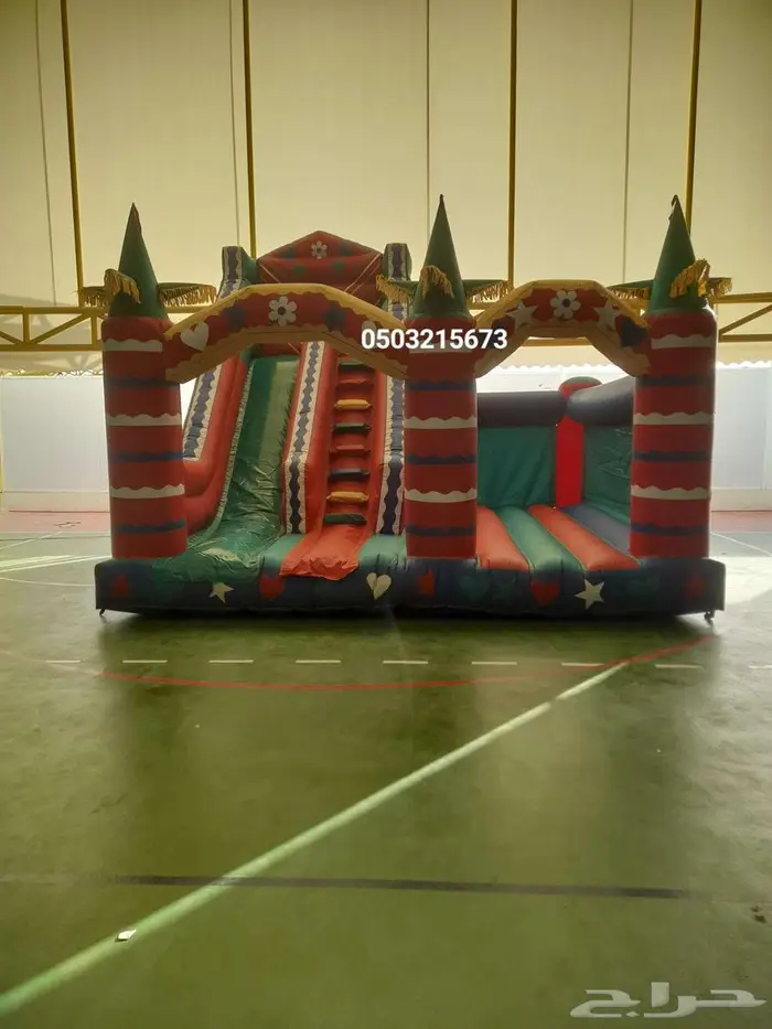 اجار نطيطات نطيطه زحليقه مائيه ملعب صابوني 7