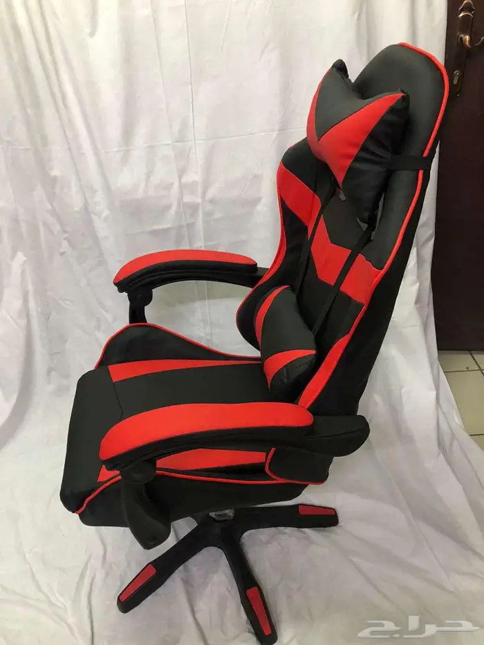 كرسي العاب مريح قابل للتعديل مع دعم للرقبة  ومسند اسفل الظهر 2