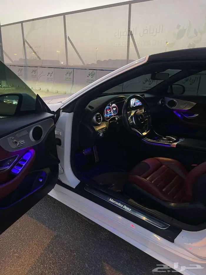 مرسيدس سبور كشف C200 مديل 2021 بطاقة جمركية كوري 48