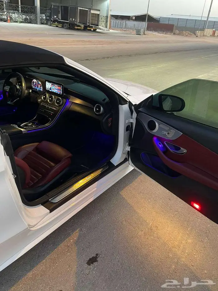 مرسيدس سبور كشف C200 مديل 2021 بطاقة جمركية كوري 47