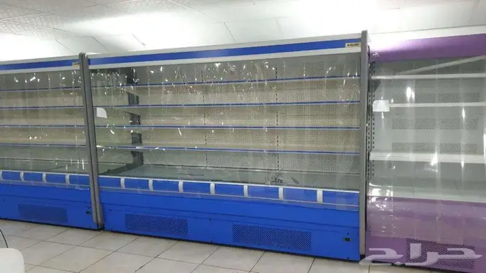 ثلاجات عرض مكشوف جديده 10