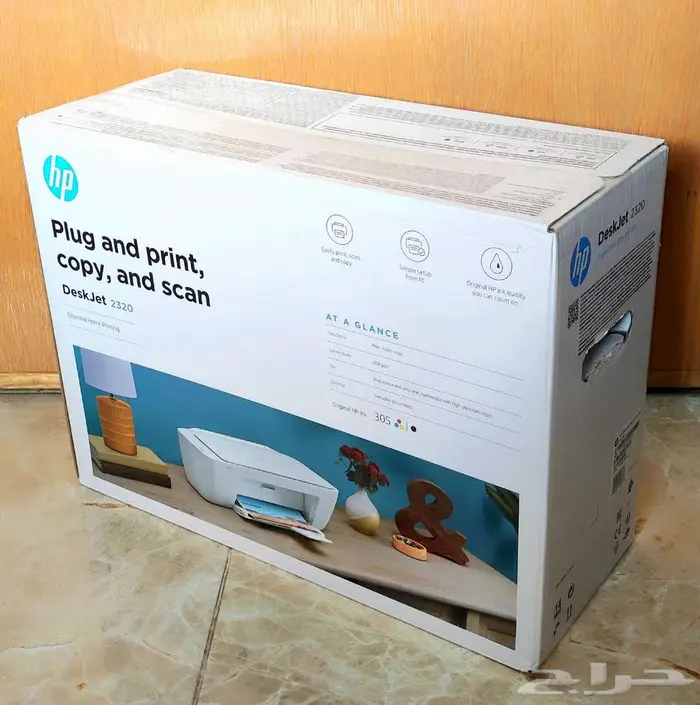 طابعة_طابعتينHP_جديدة_3 في 1_أسود و ملون 0