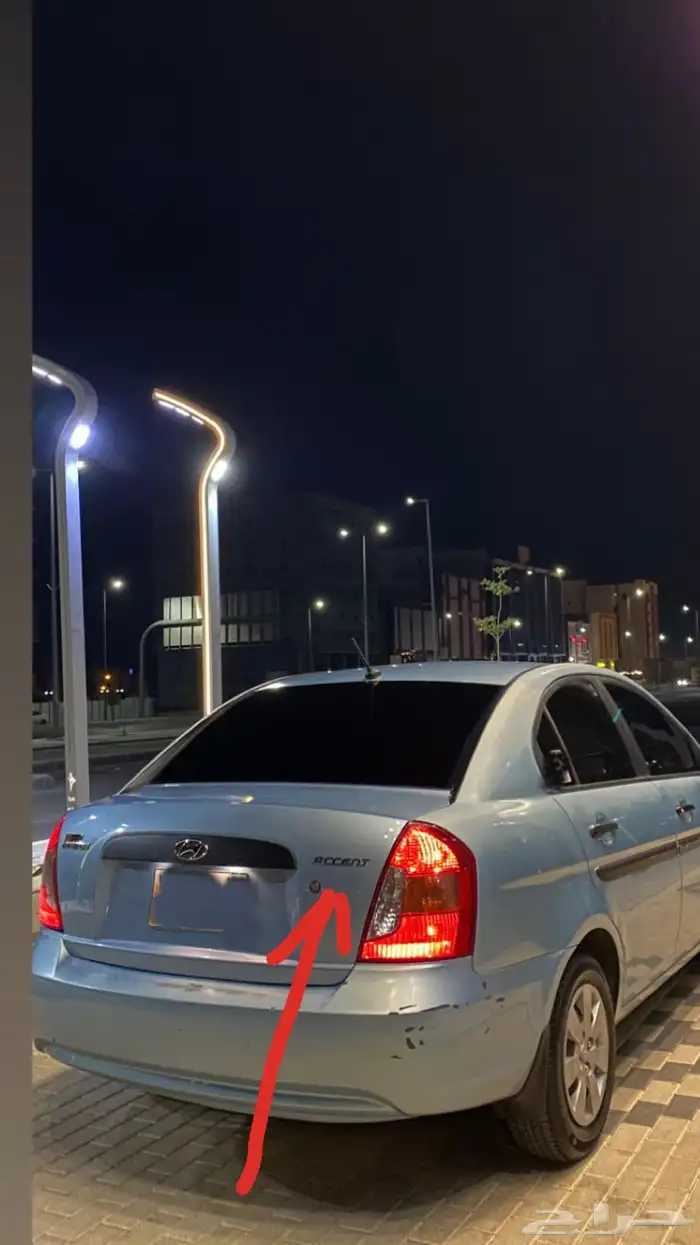 علامة الشنطه كلمة اكسنت اصلي من 2006 الى 2011 1