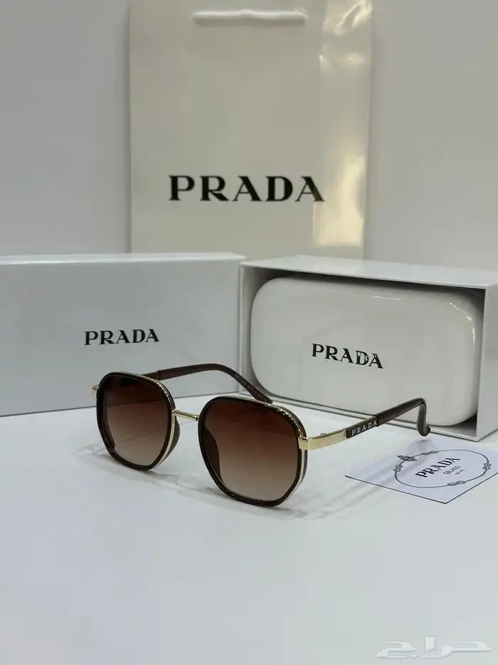 نظارات شمسيه ماركة برادا نسائيه رجاليه بسعر مخفض 26