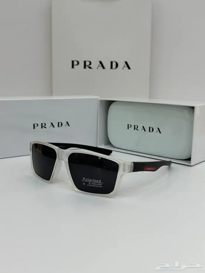 نظارات شمسيه ماركة برادا نسائيه رجاليه بسعر مخفض 7