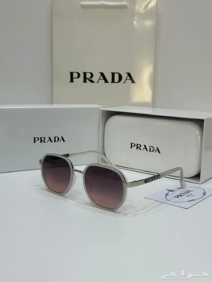 نظارات شمسيه ماركة برادا نسائيه رجاليه بسعر مخفض 25