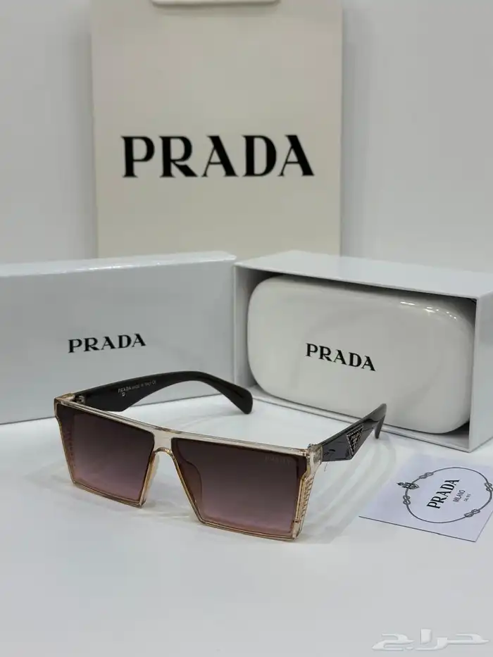 نظارات شمسيه ماركة برادا نسائيه رجاليه بسعر مخفض 2
