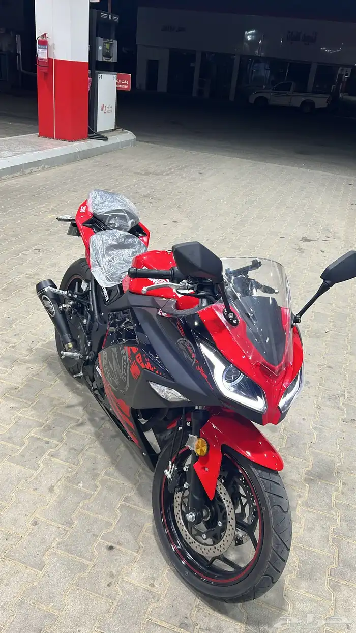 دراجة نارية 250CC موديل 2025 لون احمر 5