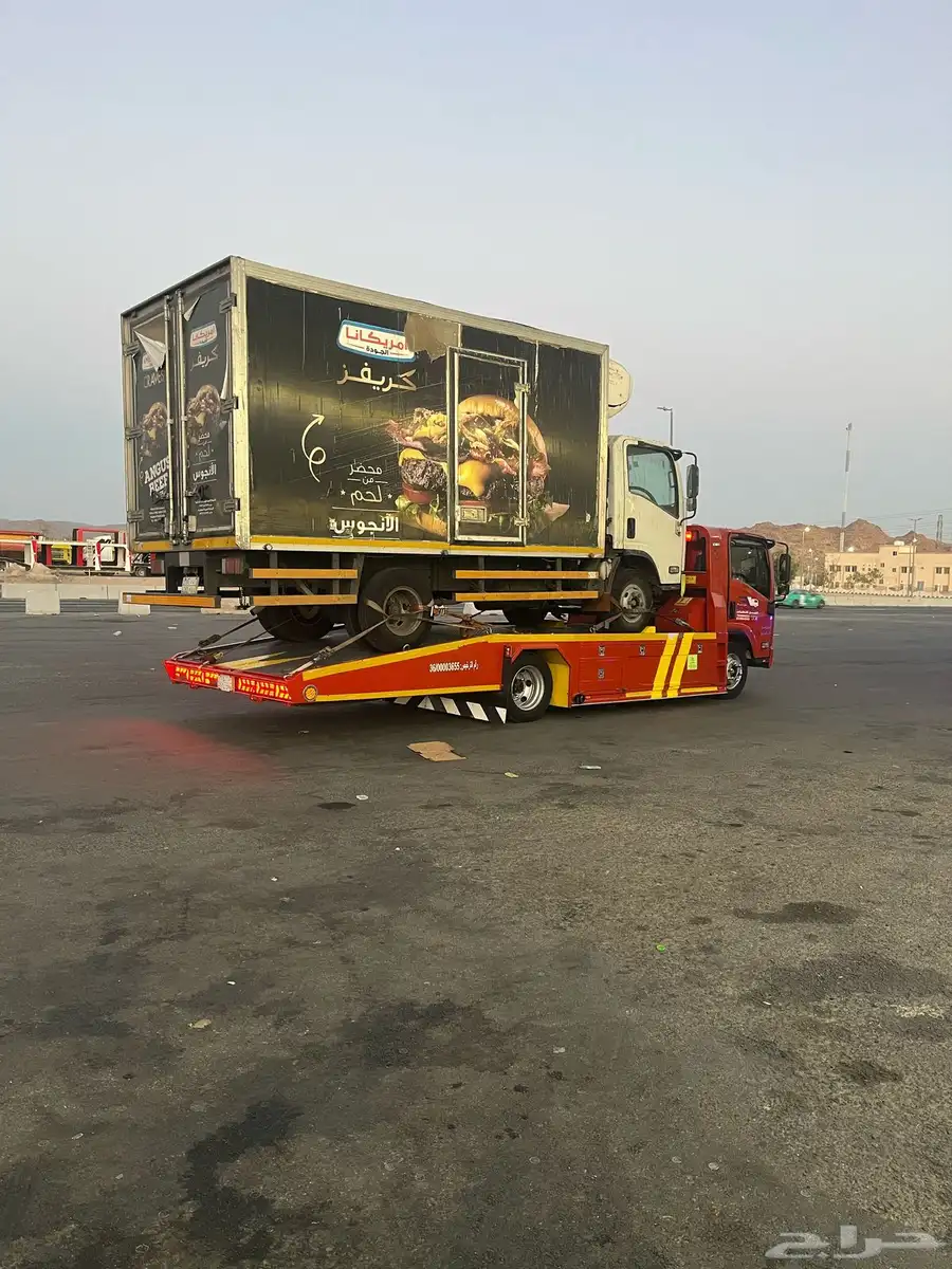سطحه لنقل جمعي المركبات العطلانه و المصدومه 2