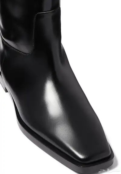 TOTEME حذاء بوت رايدينغ جلد 1