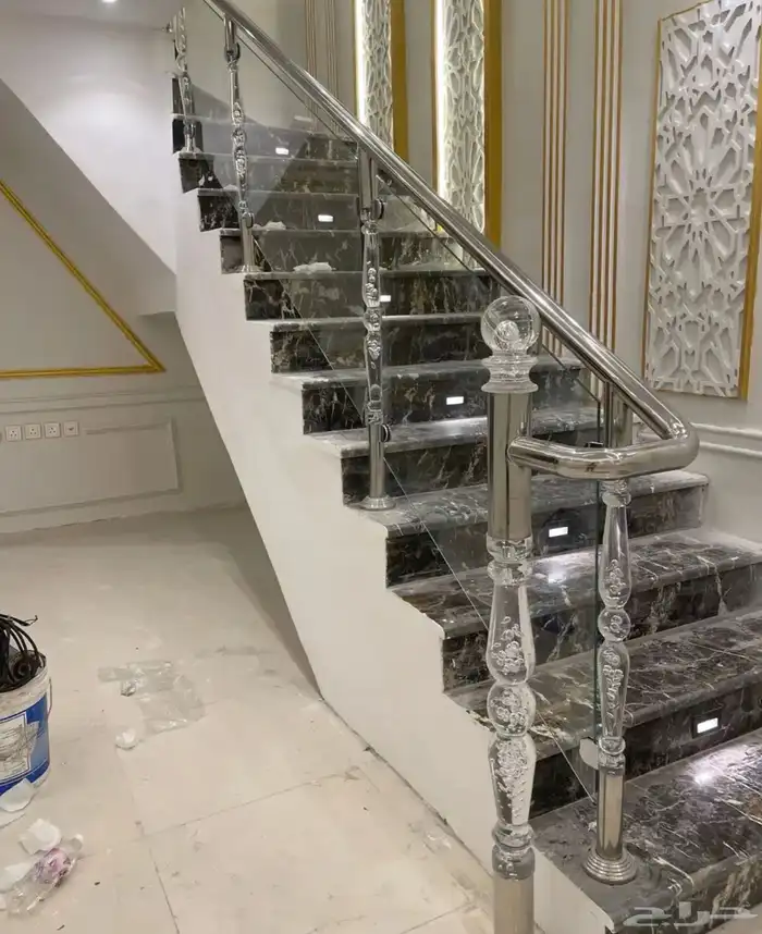 تركيب دربزين استيل حواجز مسابح مسكات جدار 6