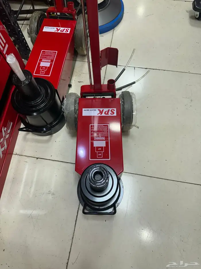 عفريته تمساح بالهواء 50 طن Air Floor Jack 50t 8