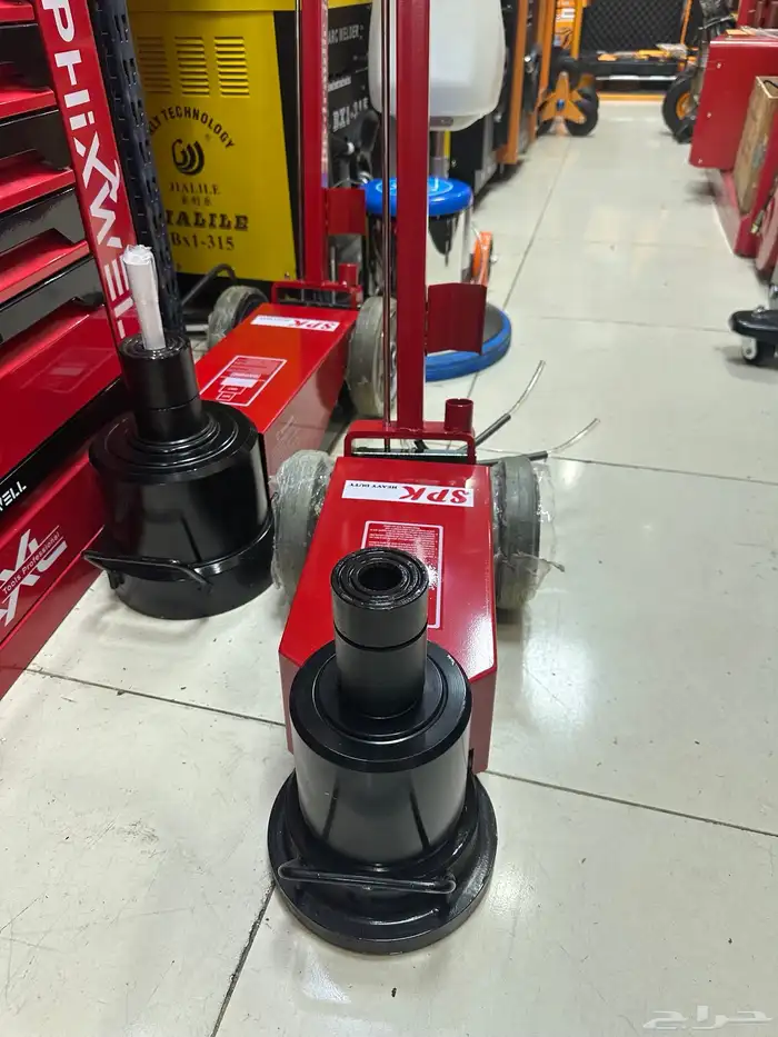 عفريته تمساح بالهواء 50 طن Air Floor Jack 50t 9