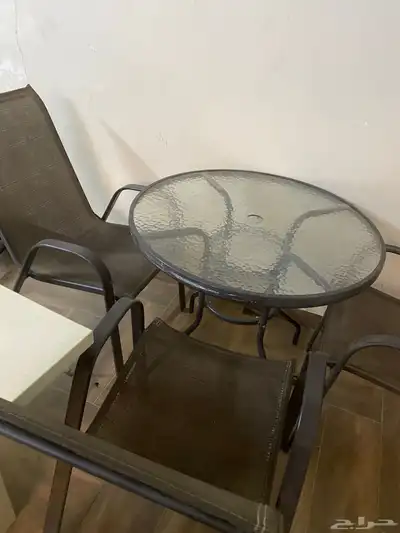 طاولات رخام وكراسي كوفي 2