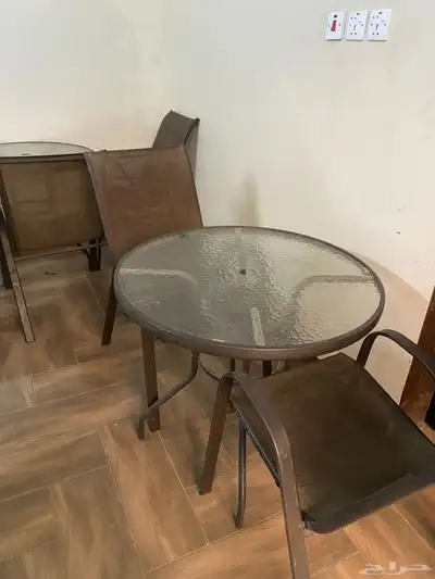 طاولات رخام وكراسي كوفي 3