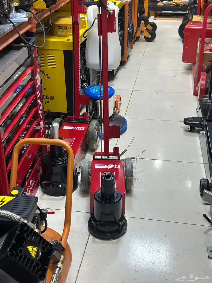 عفريته تمساح بالهواء 50 طن Air Floor Jack 50t 7