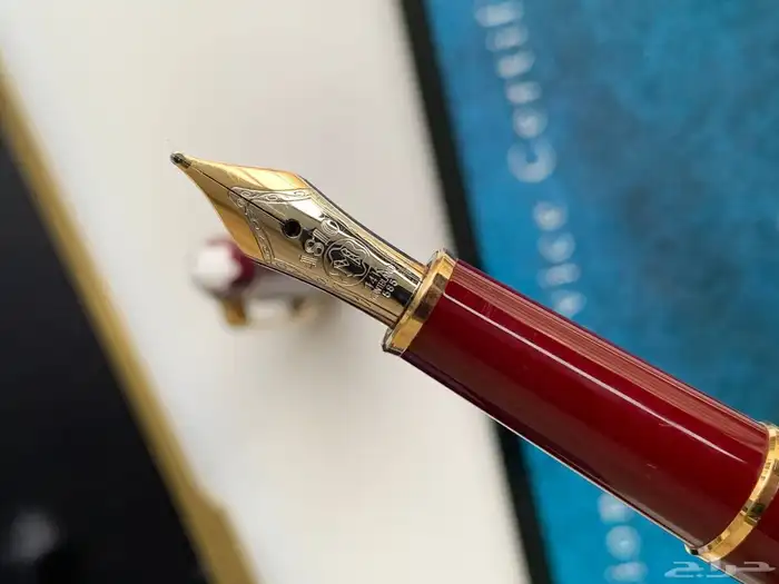 قلم فاخر مون بلان Montblanc موديل 144 إصدار نادر بلون نبيتي 2