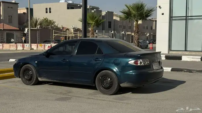 مازدا 6 2006 مع لوحة مميزه ثلاثيه 1