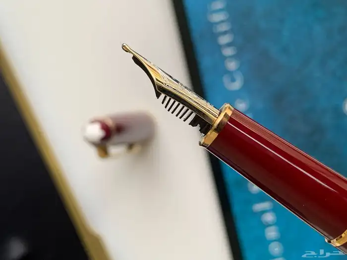 قلم فاخر مون بلان Montblanc موديل 144 إصدار نادر بلون نبيتي 5