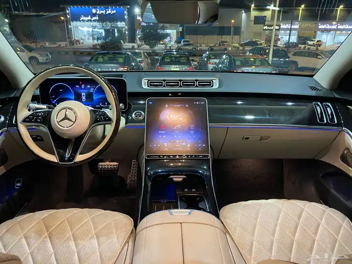 ميرسيدس S400d 2022 العدد 25 الف ديزل 8