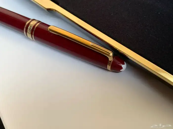 قلم فاخر مون بلان Montblanc موديل 144 إصدار نادر بلون نبيتي 11