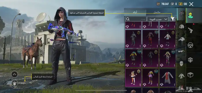 حساب ببجي من 2019 فيه نوادر 4