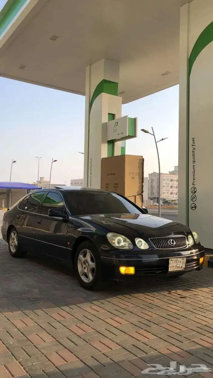 لكزس جي اس موديل 2000 جاهز نظيف مكينه قير شرط مجدد ومفحوص 12