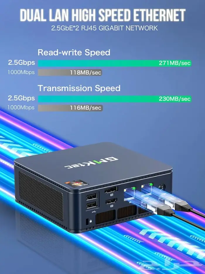 كمبيوتر جيمينج مستعمل نظيف جد ا GMKtec M5 Plus 5