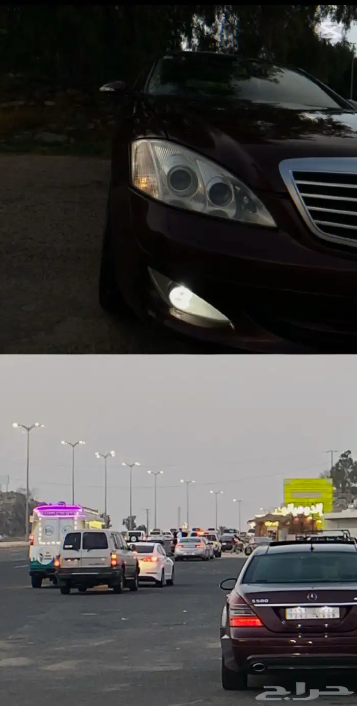 مرسيدس بنز موديل 2008 فل ابشن في مصفات 600 23