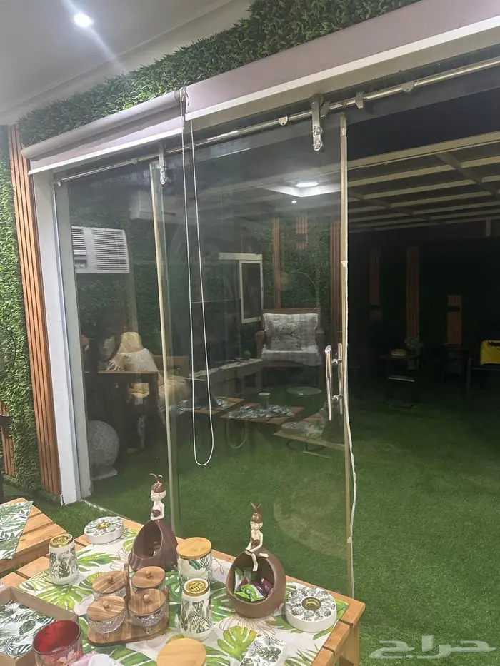 3 درف يأب زجاج لاعلى سوم 2 ثابت وواحد متحرك 0